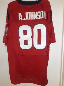 Houston Texans Andre Johnson #80 Red NFL Jersey