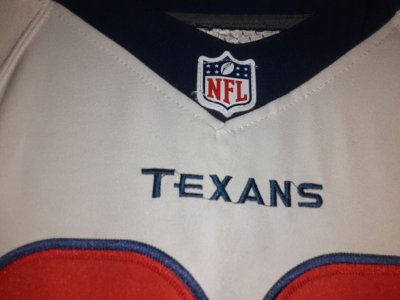 Houston Texans Andre Johnson #80 White NFL Jersey - image 4