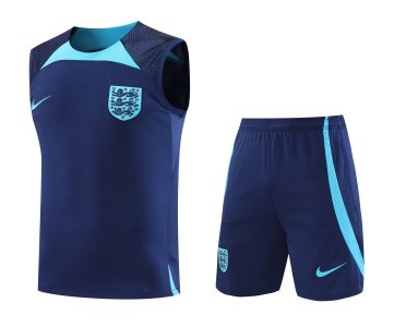 22-23 England football suit short sleeve jersey training suit - image 4