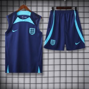 22-23 England football suit short sleeve jersey training suit