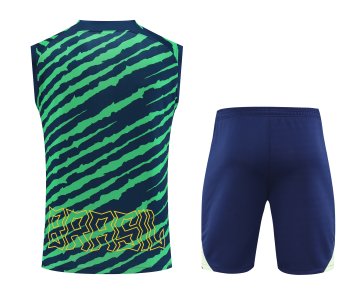 22-23 Brazilian football suit short-sleeved jersey training suit - image 5