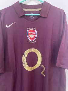 Arsenal 2005 home shirt - image 5