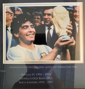 Selling authenticated Diego Maradona Jersey DM if interested. - image 3