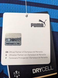 Olympique Marseille 202021-2022 Pre Match Shirt - image 3