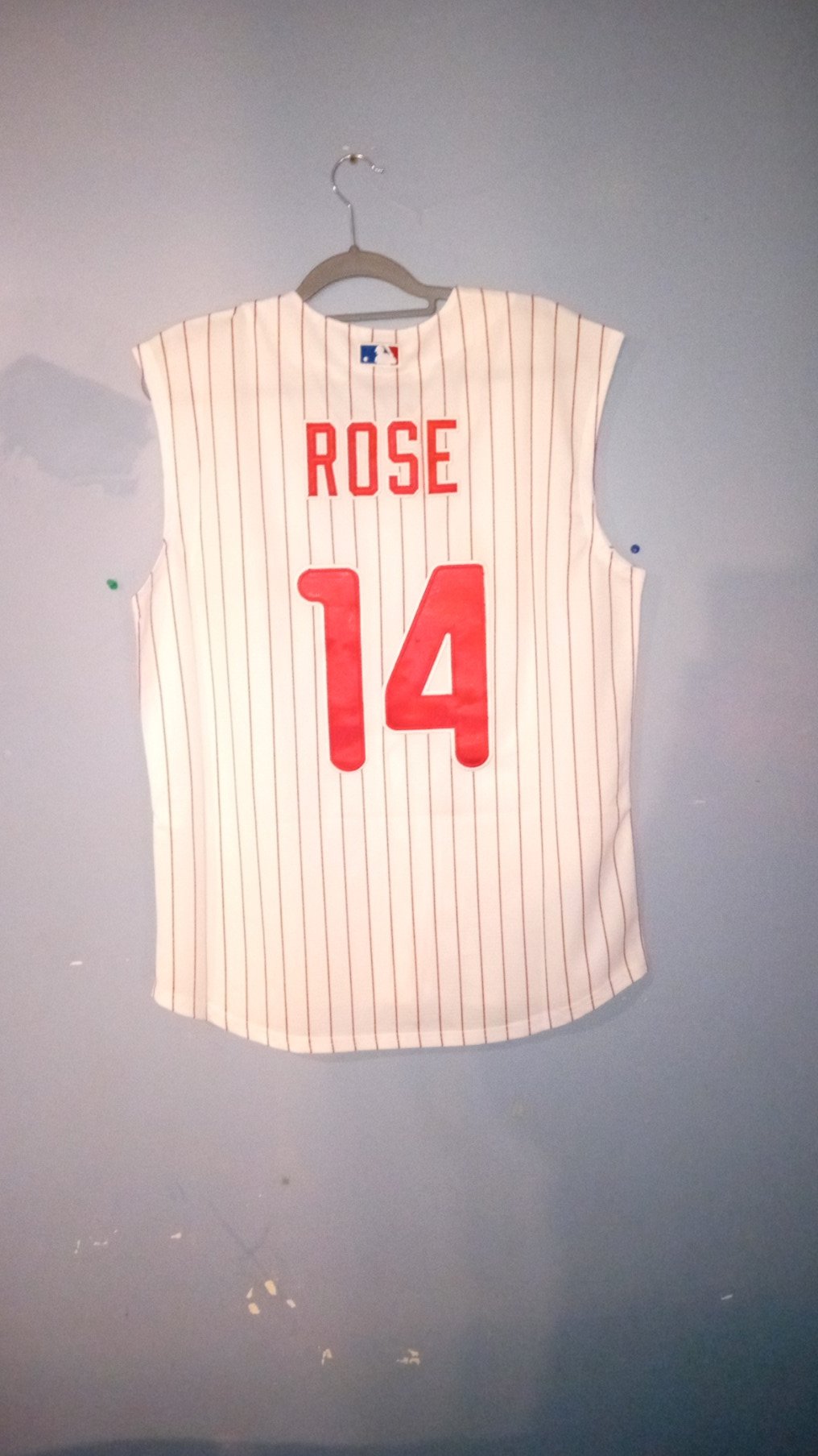 Majestic 1969 Cooperstown Collection Pete Rose Sleeveless Jersey