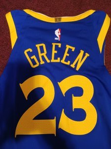 Authentic Golden state warrior's jersey draymond green