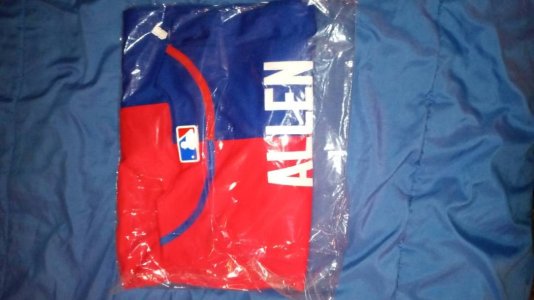 Buffalo Bills #17 Josh Allen "Split Vapor" MLB Jersey - image 3