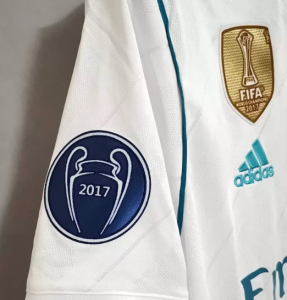 Real Madrid Ronaldo Champions League Final Home Jersey 2017 - 2018 ronaldo 7 - image 3