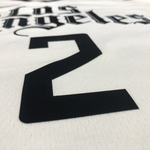 LA Clippers Kawhi Leonard #2 Nike White 2020-2021 Swingman Player Jersey – City Edition - image 4