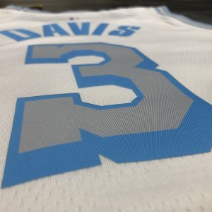 Los Angeles Lakers Anthony Davis #3 Nike White 2020-2021 Swingman Jersey - City Edition - image 4