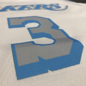 Los Angeles Lakers Anthony Davis #3 Nike White 2020-2021 Swingman Jersey - City Edition - image 7