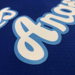 Los Angeles Lakers Kobe Bryant #24 Nike Blue 2020 Swingman Jersey - Classic Edition - image 4