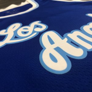 Los Angeles Lakers Kobe Bryant #24 Nike Blue 2020 Swingman Jersey - Classic Edition - image 11
