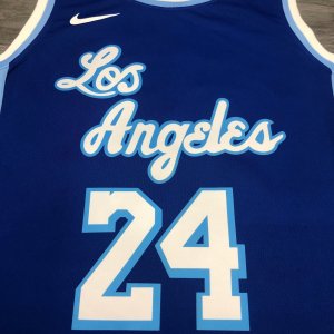 Los Angeles Lakers Kobe Bryant #24 Nike Blue 2020 Swingman Jersey - Classic Edition - image 13