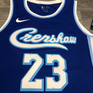 Los Angeles Lakers LeBron James #23 Royal 2020 Jersey - Hardwood Classic - image 3