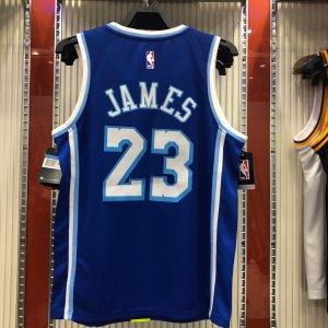 Los Angeles Lakers LeBron James #23 Royal 2020 Jersey - Hardwood Classic