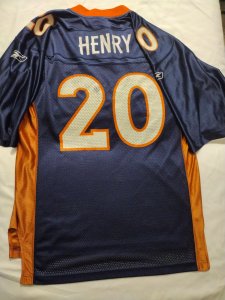 NFL Reebok Vintage Denver Broncos Henry #20 jersey - image 3