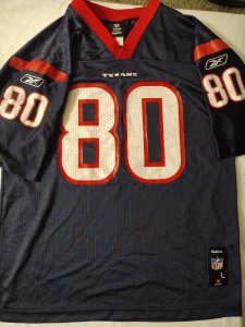 NFL vintage Reebok Houston Texans #80 Johnson jersey - image 5