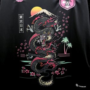 23-24 Japan Sakura Dragon Edition Black S-XXL - image 8