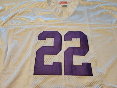 PAUL KRAUSE MINNESOTA VIKINGS WHITE RETRO MEN 2XL JERSEY. NEW. STITCHED