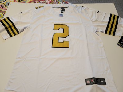 JAMIES WINSTON NEW ORLEANS SAINTS WHITE COLOR RUSH MEN XL JERSEY. NEW. STITCHED