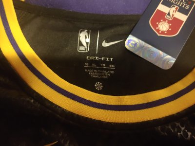 Kobe Bryant Nike Swingman City Nights Black Mamba Brand NEW - image 5
