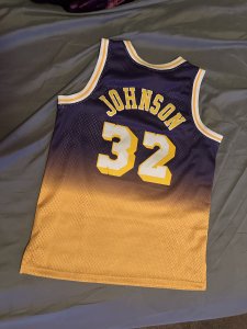 1984-85 Magic Johnson hardwood classic Jersey - image 3