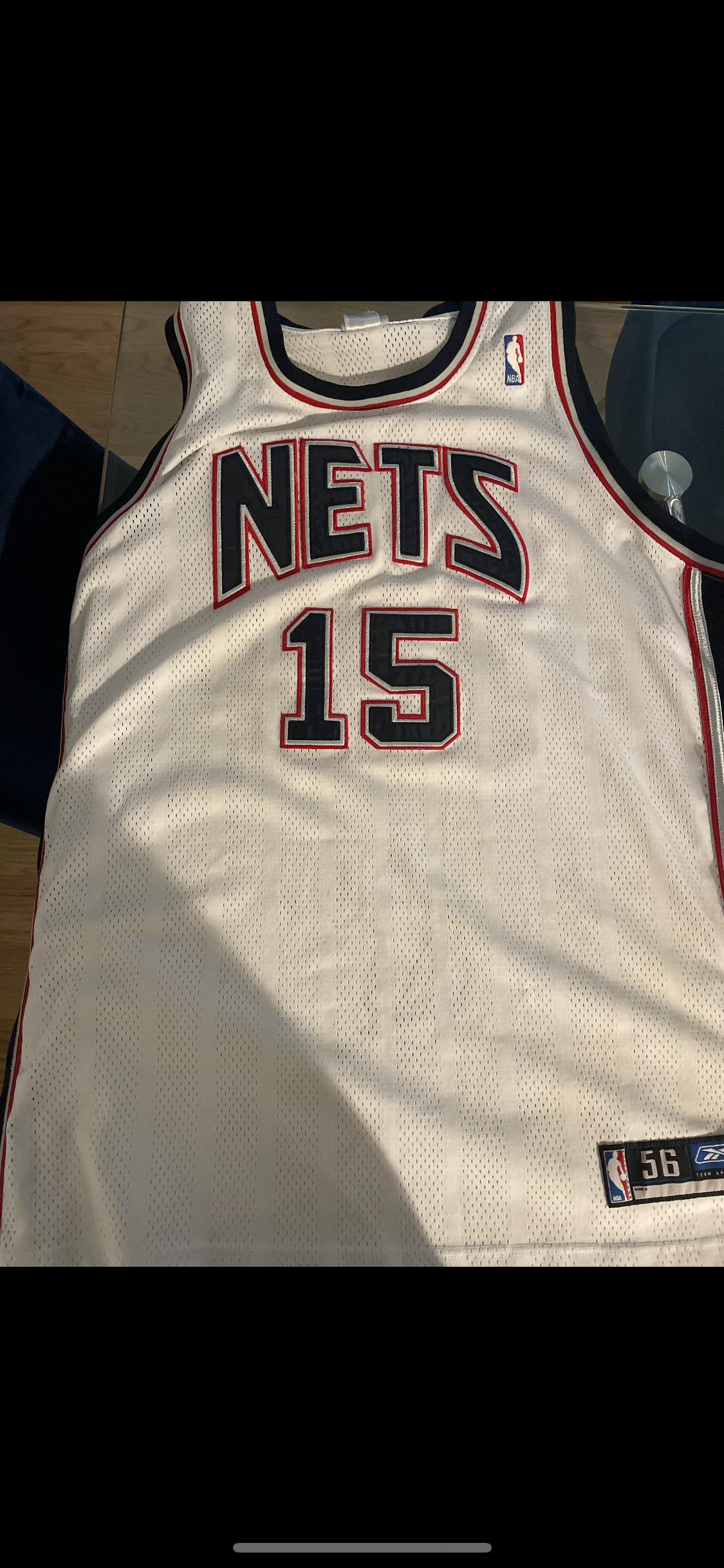 Vince carter best sale game worn jersey