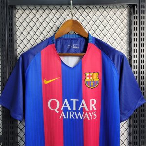 Messi Retro 2016 Barca Barcelona Home Jersey