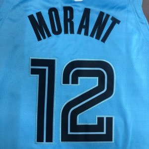 Ja Morant Memphis Grizzles No.12 - Blue - image 3