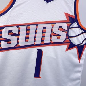 Phoenix Suns - Devin Booker #1 White - image 7
