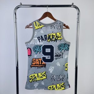 San Antonio Spurs - Tony Parker #9 *Slap Stickers Edition* - image 3