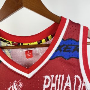 Allen Iverson - Philadelphia 76ers #6 *Slap Stickers Edition* - image 6