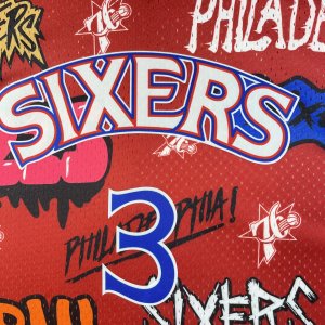 Allen Iverson - Philadelphia 76ers #6 *Slap Stickers Edition* - image 4