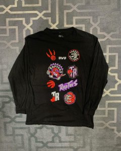 Toronto Raptors 2019 NBA FINALS OFFICIAL HOME T-Shirt OVO DRAKE - image 5