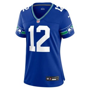 12th Fan Seattle Seahawks Nike Women's Player Jersey Royal - image 3