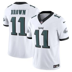 A.J. Brown Philadelphia Eagles Nike Vapor F.U.S.E. Limited Jersey White