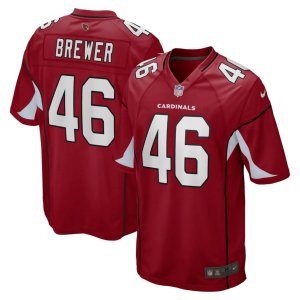 Aaron Brewer Arizona Cardinals Nike Game Jersey Cardinal