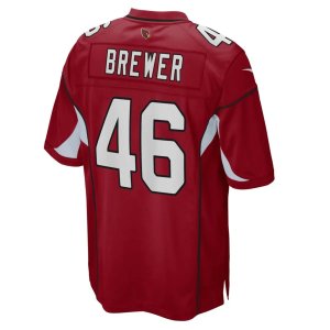 Aaron Brewer Arizona Cardinals Nike Game Jersey Cardinal - image 3