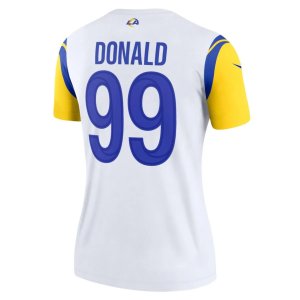 Aaron Donald Los Angeles Rams Nike Women's Legend Jersey White - image 3