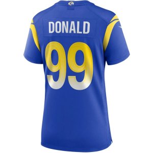 Aaron Donald Los Angeles Rams Nike Women's Player Jersey Royal - image 3