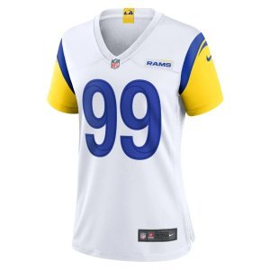 Aaron Donald Los Angeles Rams Nike Women's Player Jersey White