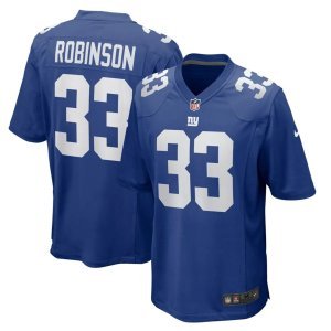 Aaron Robinson New York Giants Nike Game Player Jersey Royal