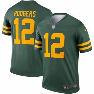 Aaron Rodgers Green Bay Packers Nike Alternate Legend Player Jersey Green