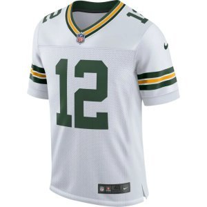 Aaron Rodgers Green Bay Packers Nike Classic Elite Player Jersey White