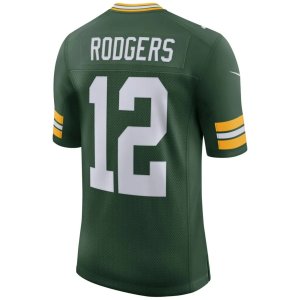 Aaron Rodgers Green Bay Packers Nike Classic Limited Player Jersey Green - image 3