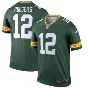 Aaron Rodgers Green Bay Packers Nike Legend Jersey Green