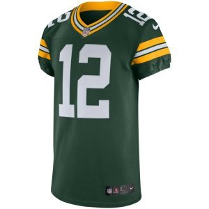 Aaron Rodgers Green Bay Packers Nike Vapor Elite Jersey Green