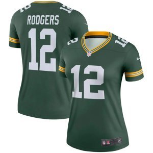Aaron Rodgers Green Bay Packers Nike Women's Legend Jersey Green