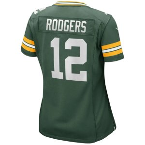Aaron Rodgers Green Bay Packers Nike Women's Player Jersey Green - image 3